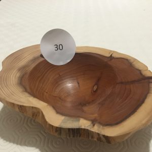 Wavy Yew Bowl