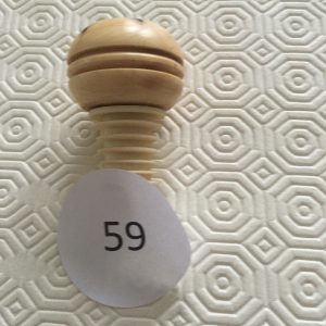 Yew Bottle Stopper